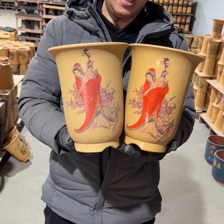 紫砂花盆破损补发