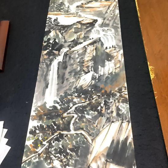 深***叟书法子秦论书子秦论书