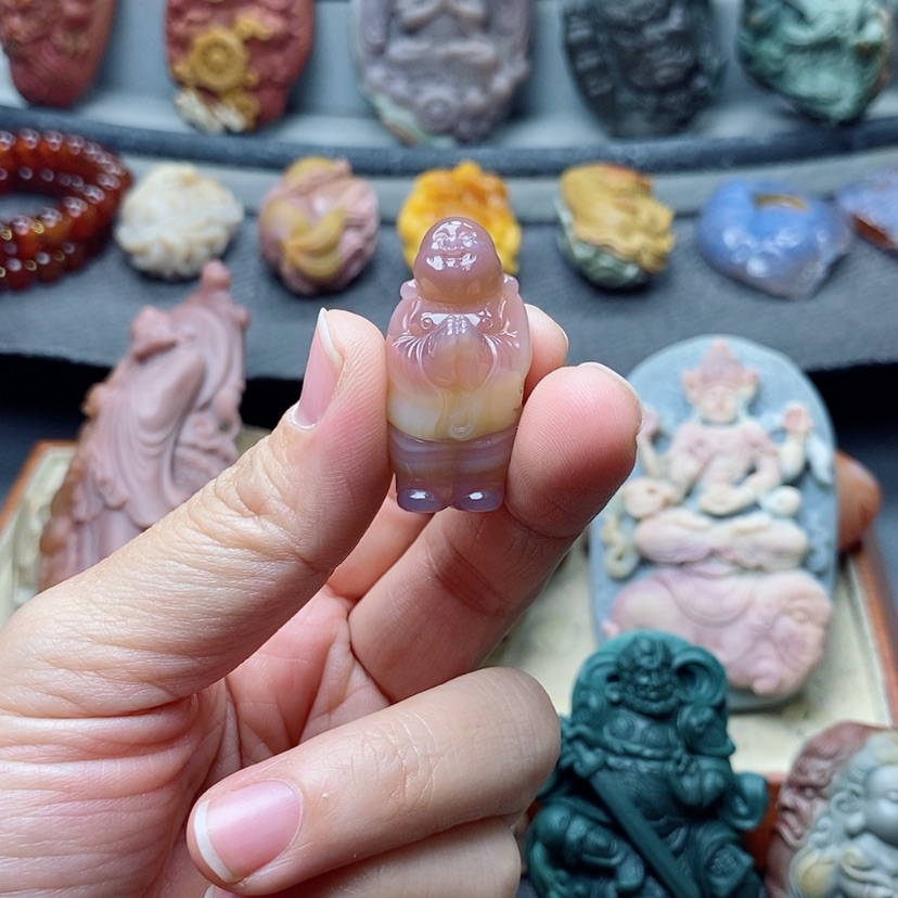 【闪购商品】定制玛瑙吊坠未镶嵌