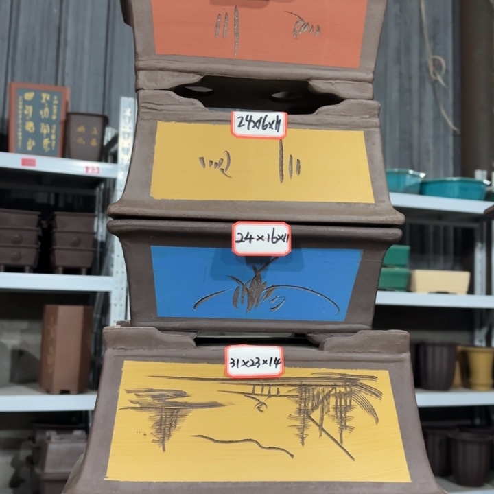 紫砂花盆               100-5