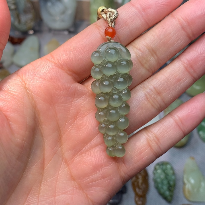 和田玉挂件未镶嵌