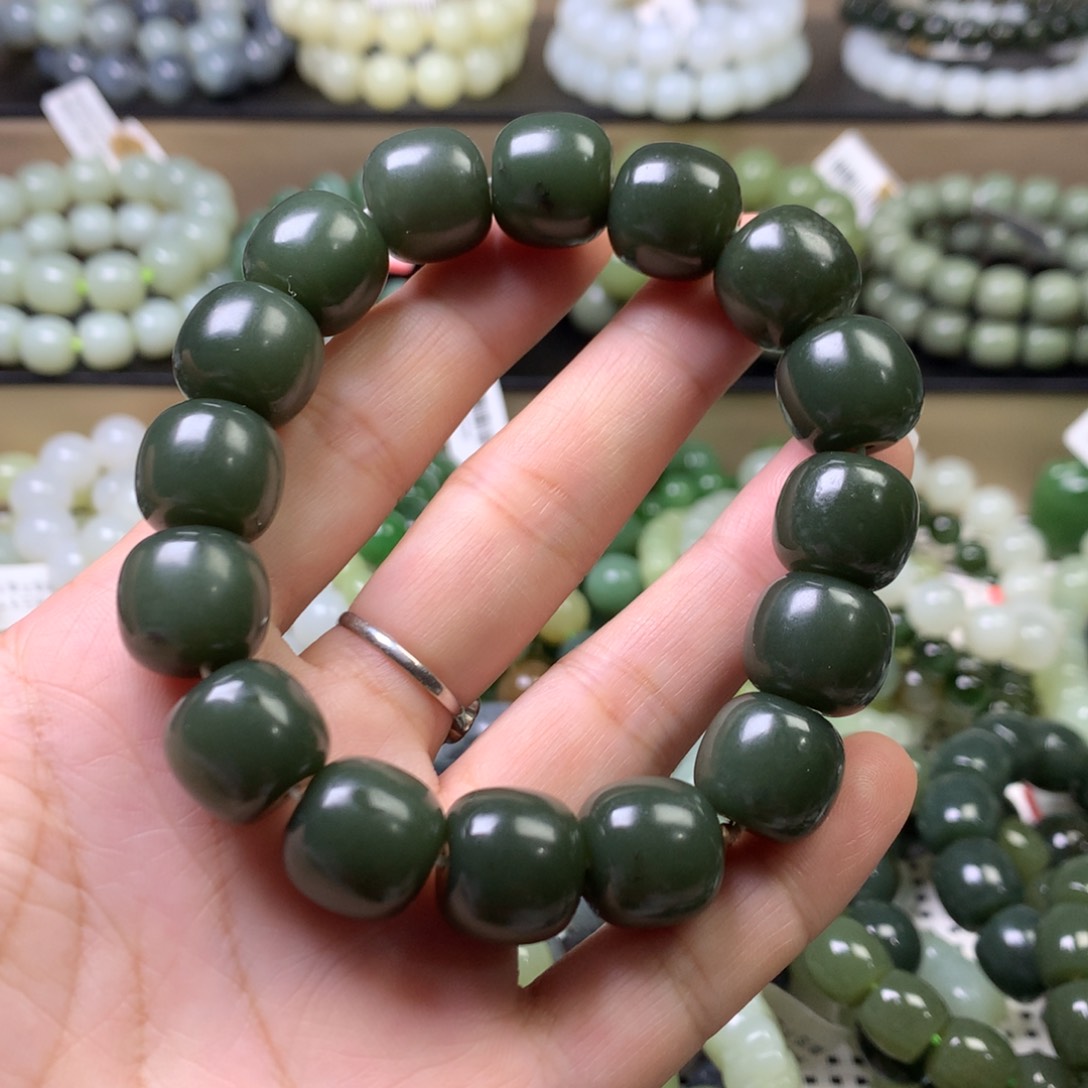 和田玉手链未镶嵌