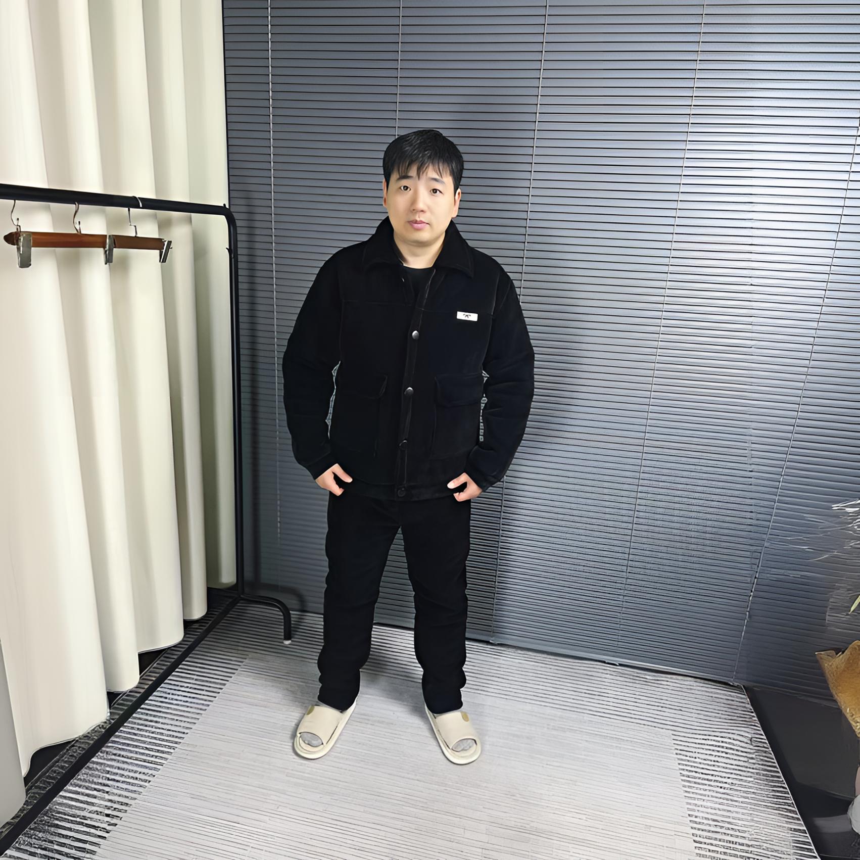 单件上衣睡衣冬季25年新款雪尼尔三层加绒加厚家居服休闲男士保暖