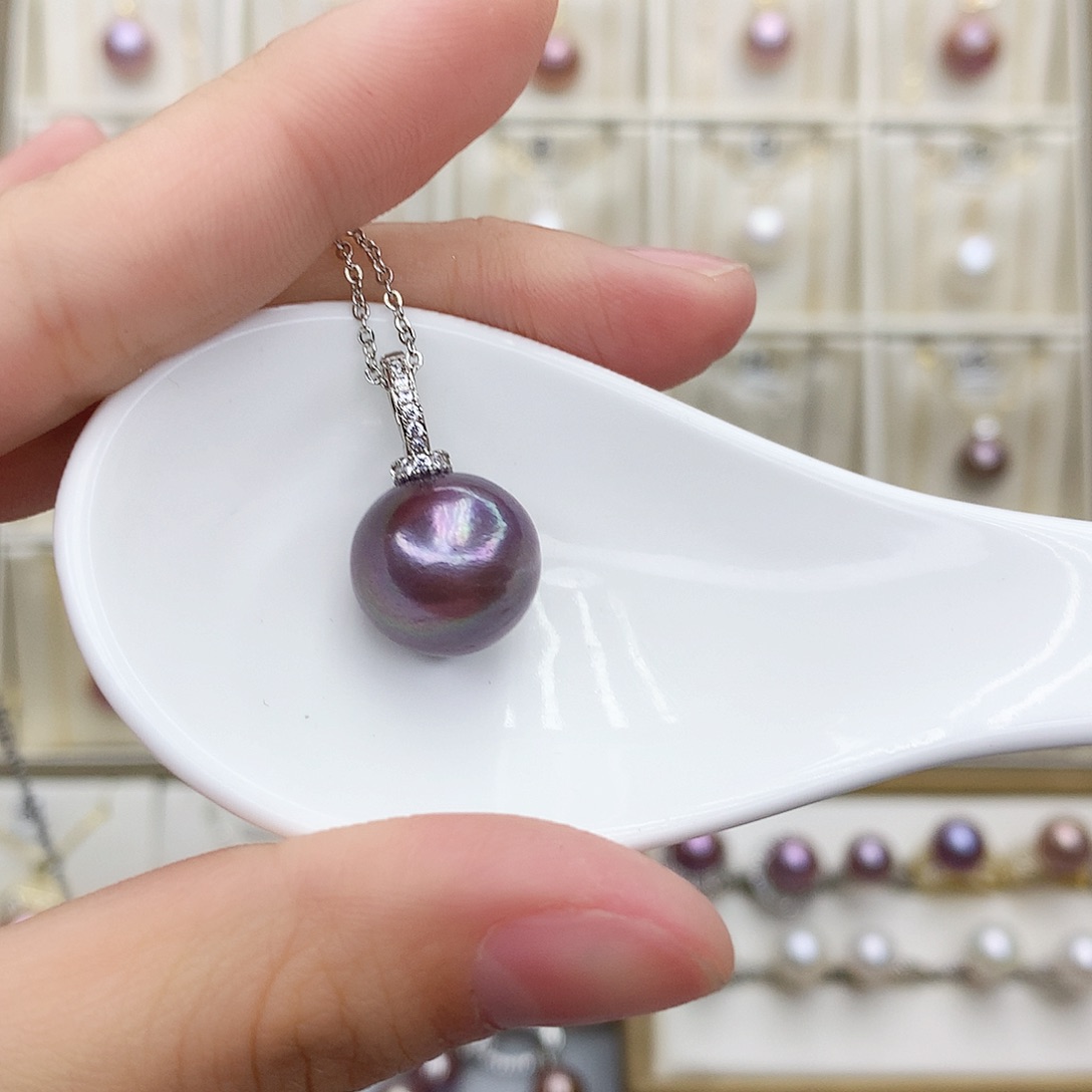 淡水珍珠颈饰合金