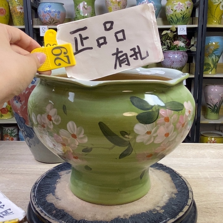 景德镇高温陶瓷花盆