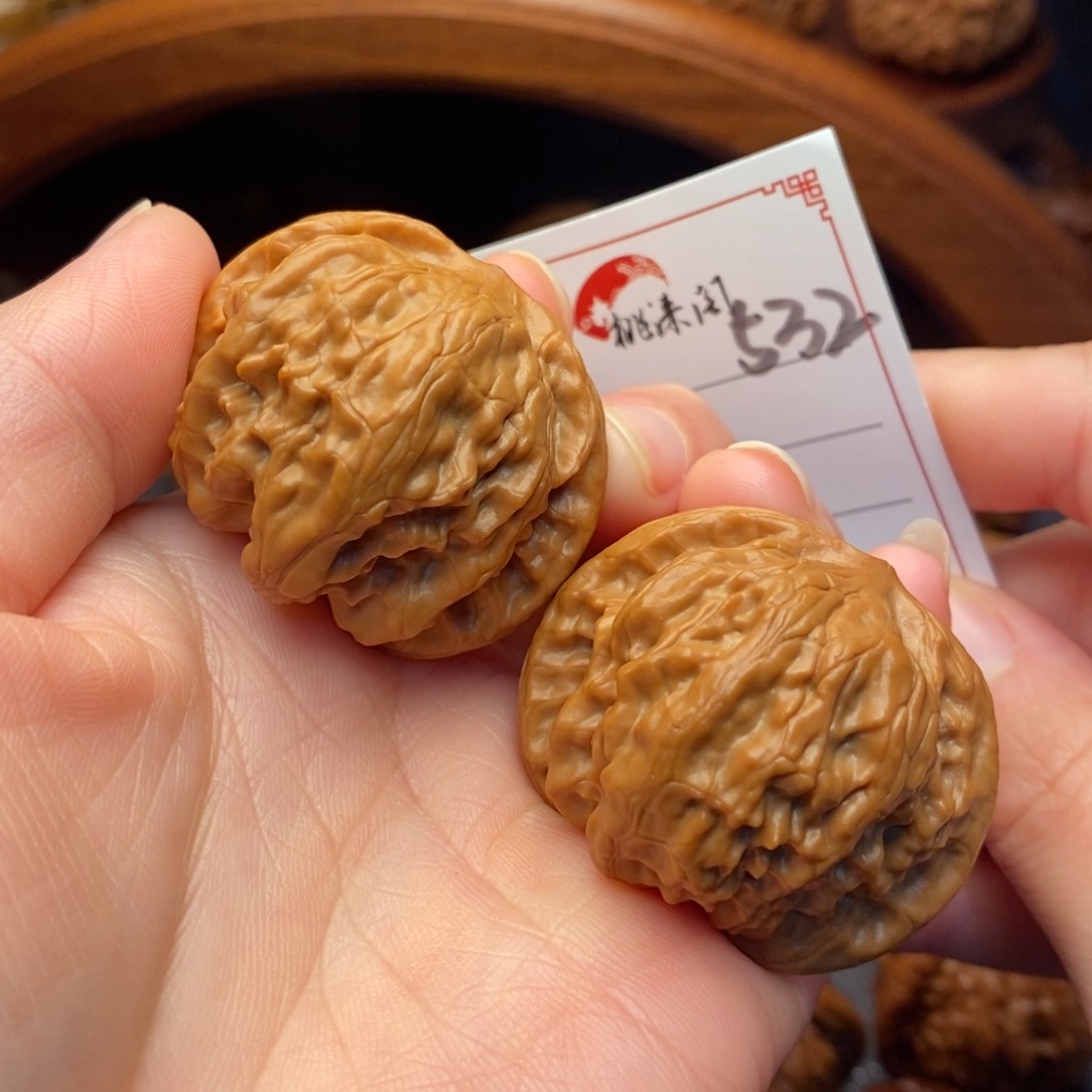 把件文玩核桃532号42野狼