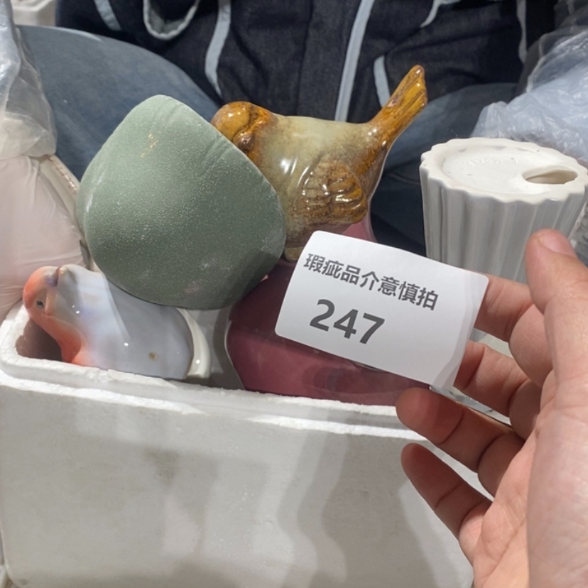 【闪购商品】摆件欢*陶瓷摆件瑕疵特卖