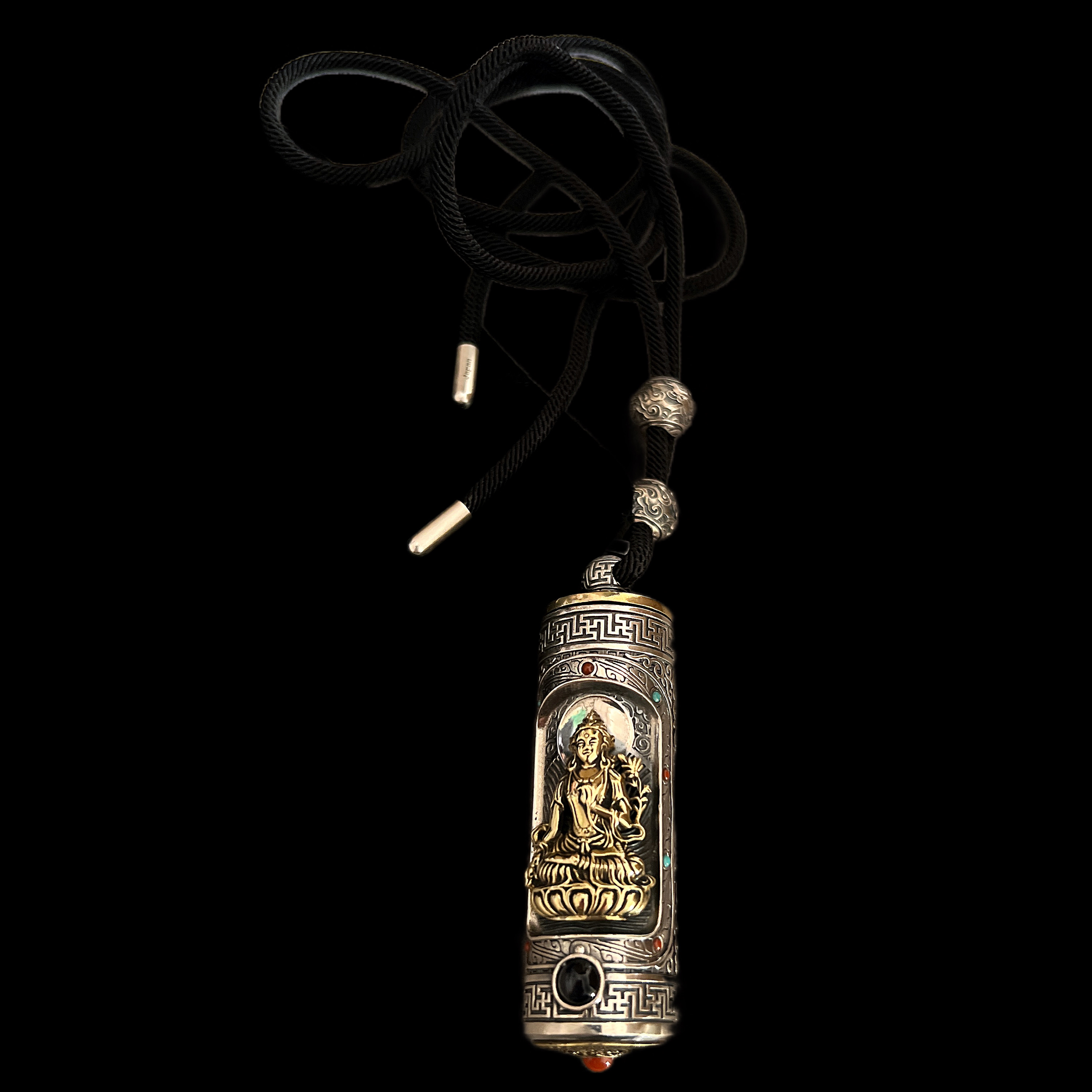 吊坠925银 V6852银吊坠（大势至）孤品、