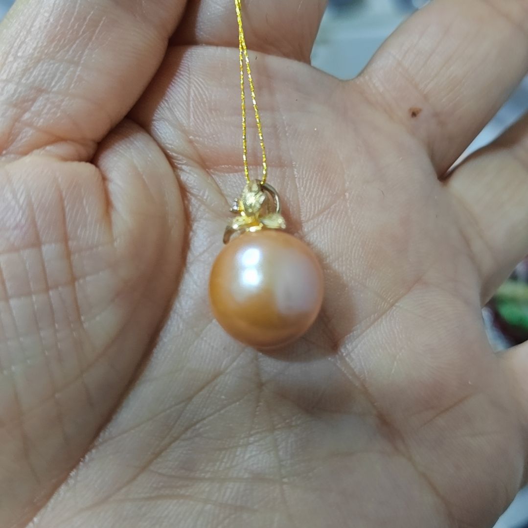 淡水珍珠颈饰银S925镶嵌