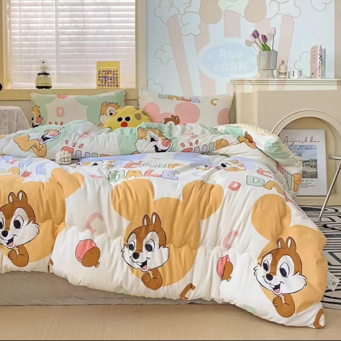 【花栗鼠春秋被】200*230四季柔软透气亲肤春秋被秋冬被