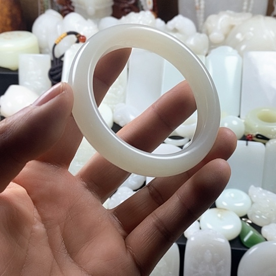 和田玉（白玉）挂件未镶嵌