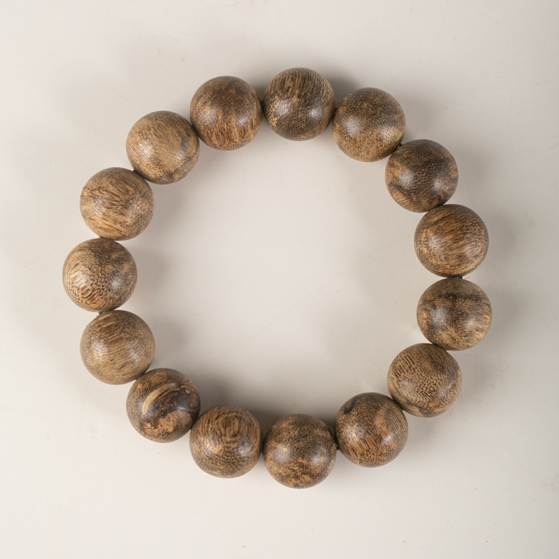 沉香【菩萨棋】 天然野 花香凉蜜 约10MM  单圈手串 多样性发货