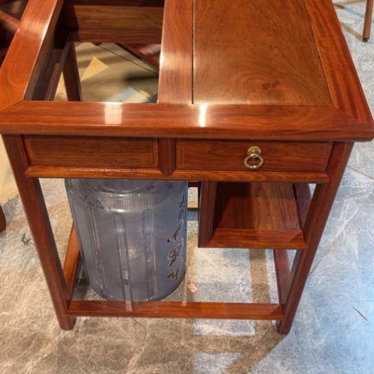 黑***哥紫檀木类成套家具茶水架 补价