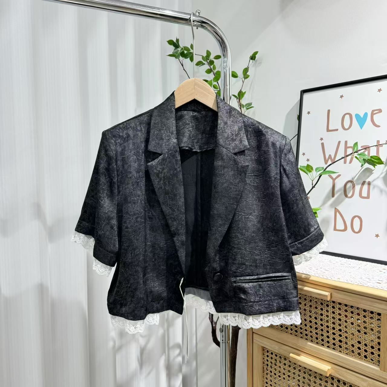 【宝贝家】29812缎面外套