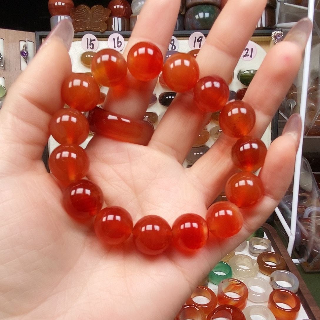 希***儿玛瑙/玉髓未镶嵌戒指