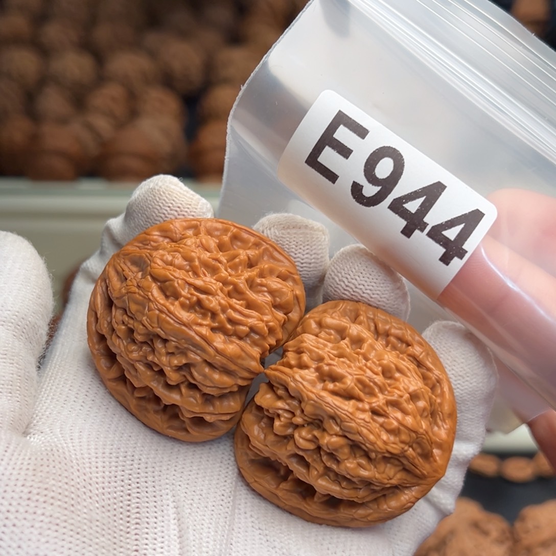 手串文玩核桃E944虎头王44