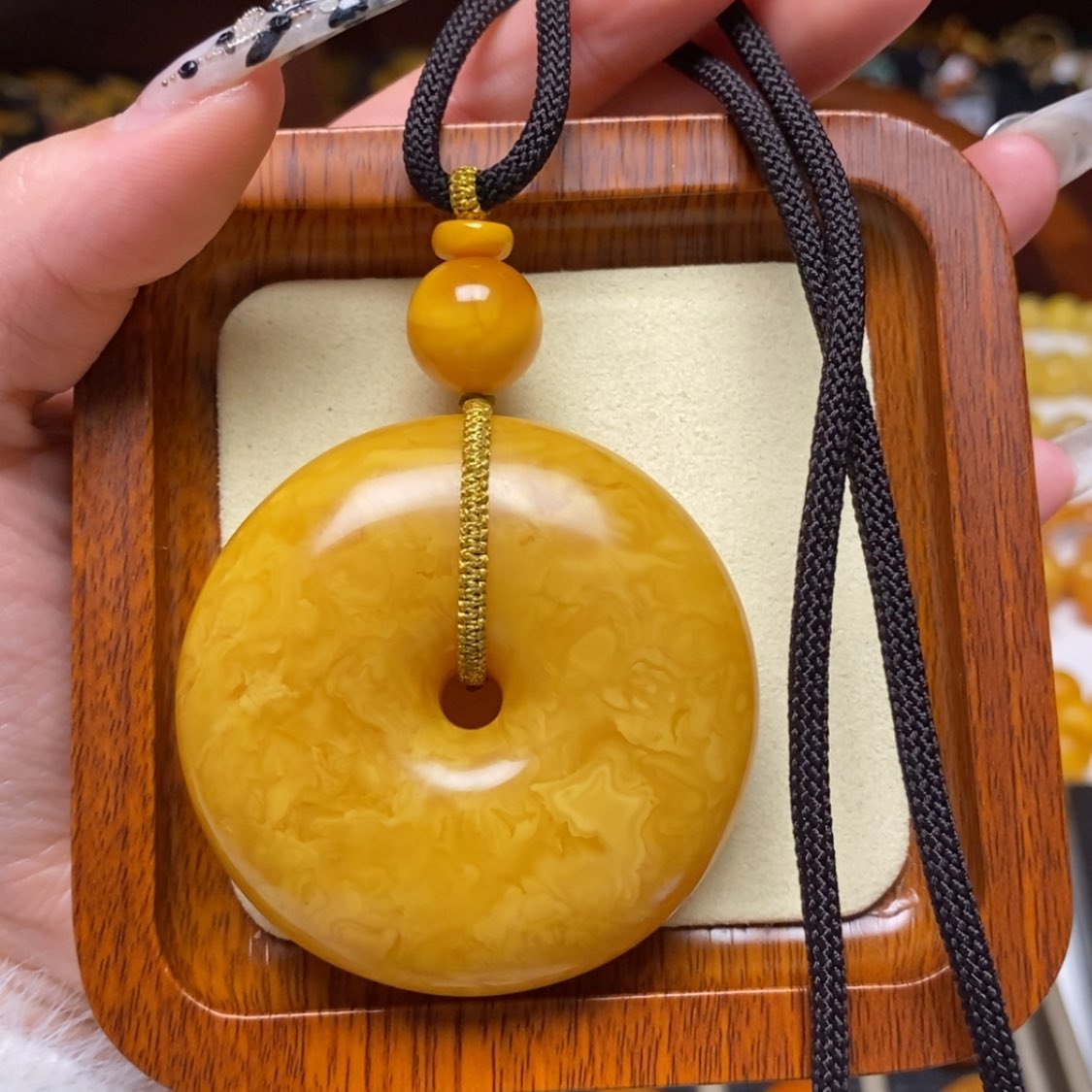 【闪购商品】蜜蜡颈饰未镶嵌项链