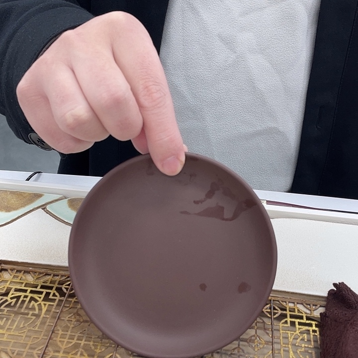 茶杯紫砂底托底托