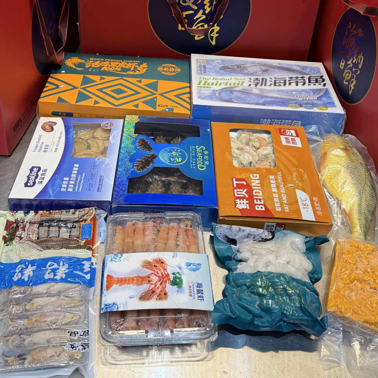 马到成功～海鲜礼