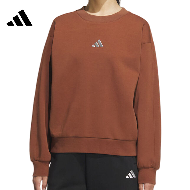 adidas阿迪达斯【吾】女子运动休闲卫衣套头衫KC0090