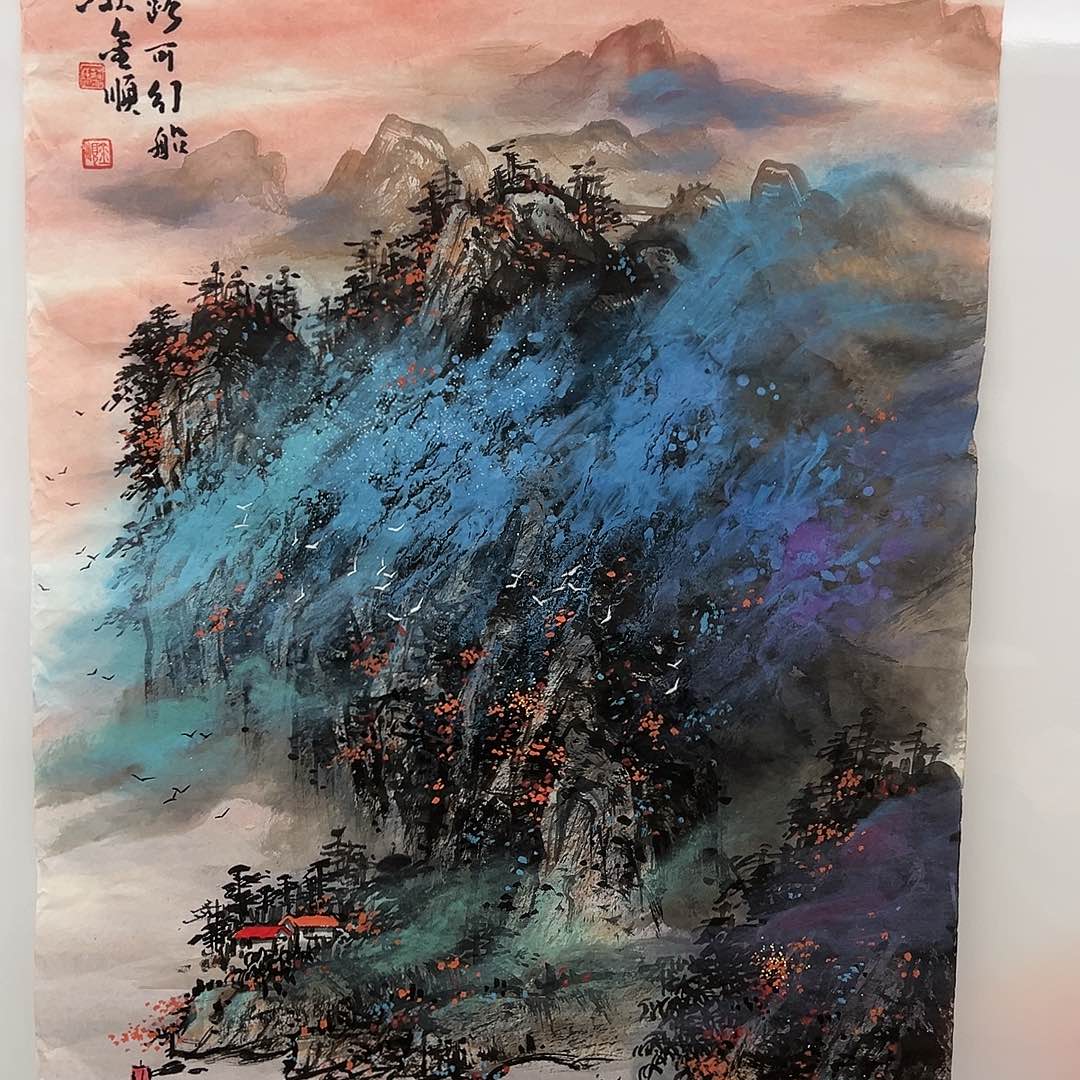 绘画蔡金顺国画作品