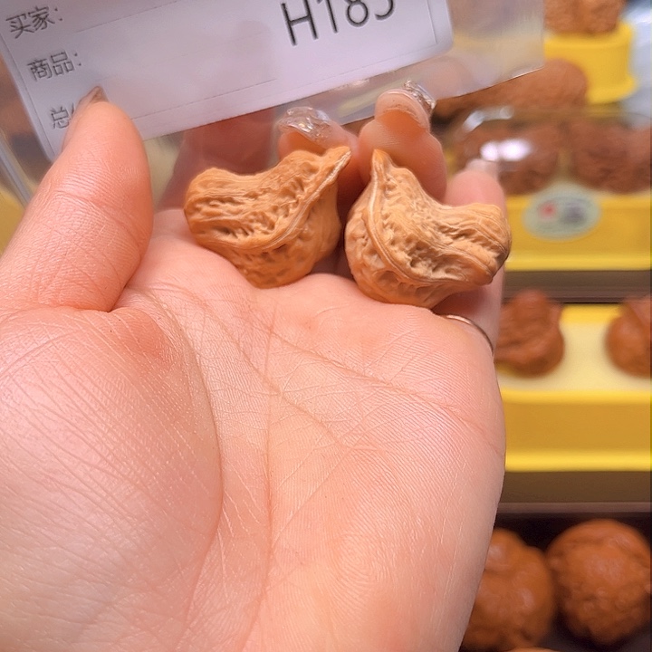 文玩核桃把件爱情鸟