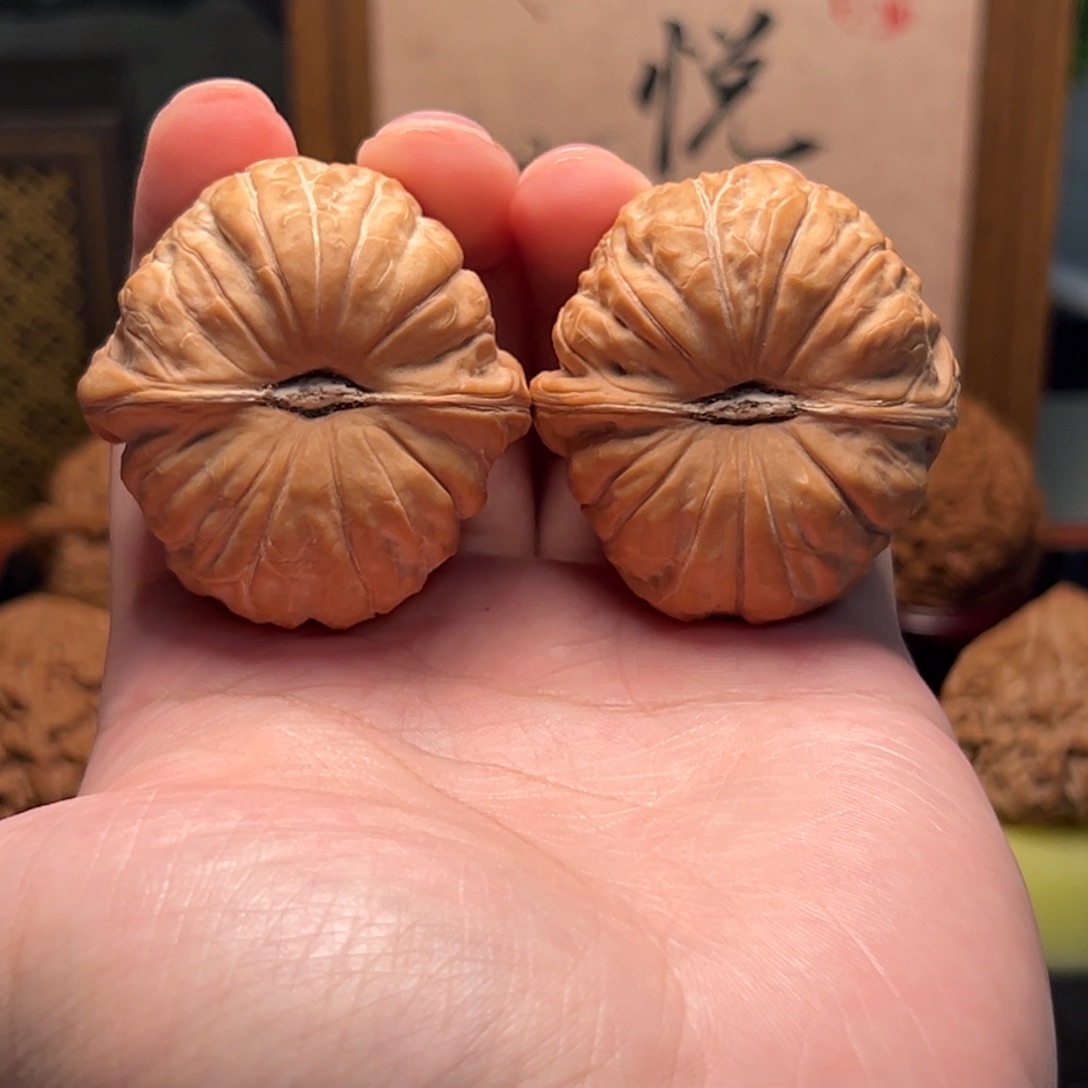 贝***️吊坠文玩核桃42 南瓜墩