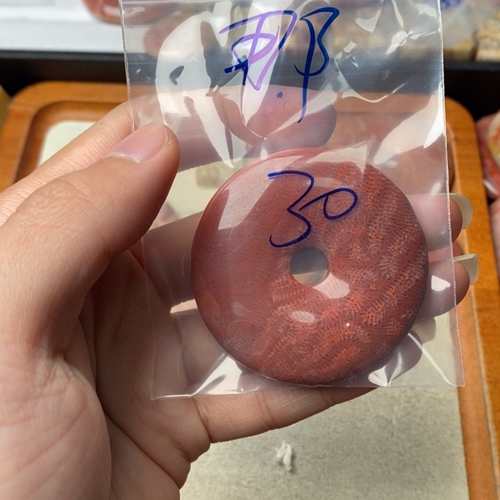 硅化玉颈饰未镶嵌～***～