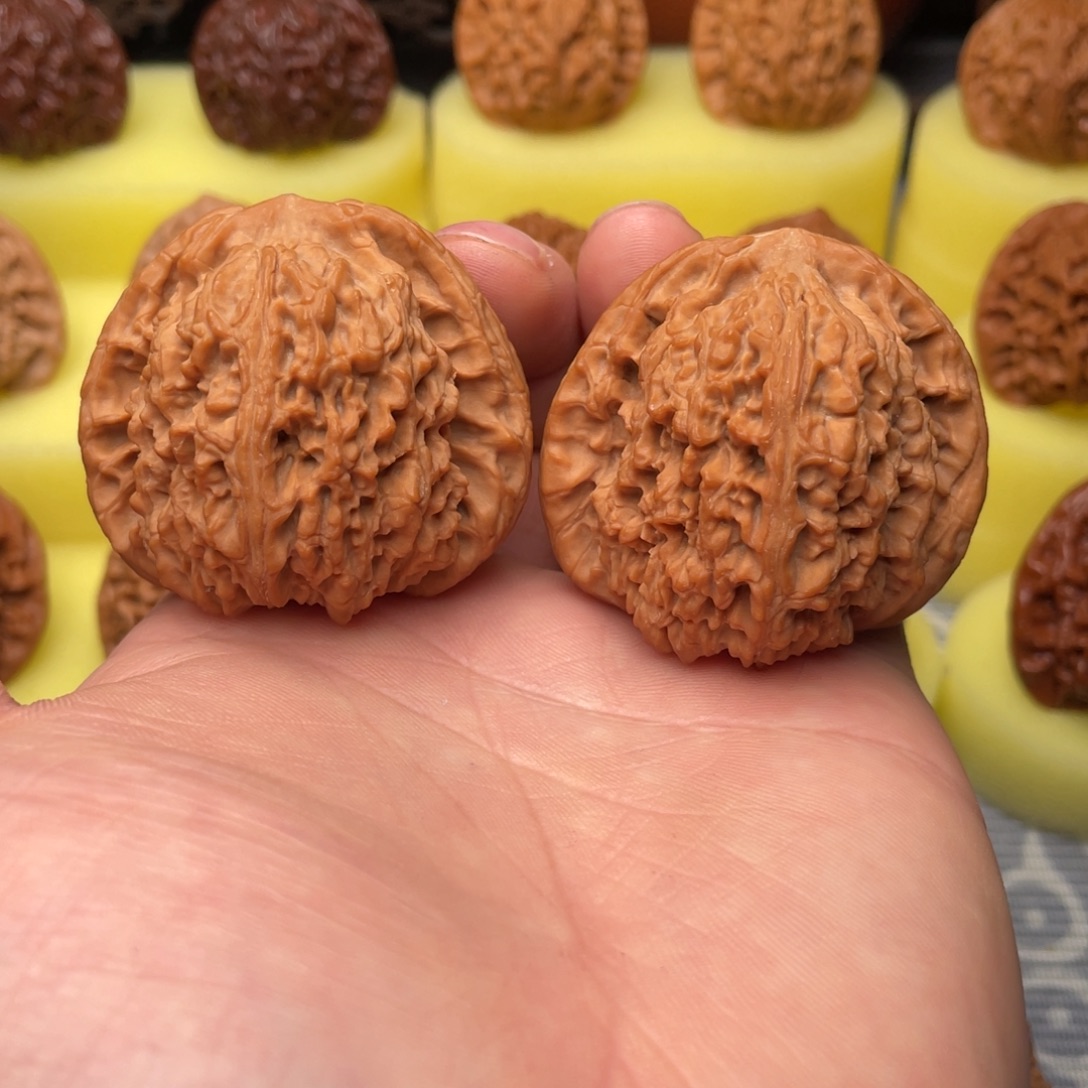 把件文玩核桃45全品南疆石编号1059