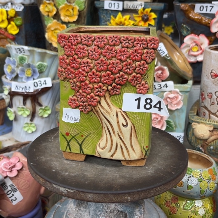 紫砂花盆粗陶材质多肉花盆