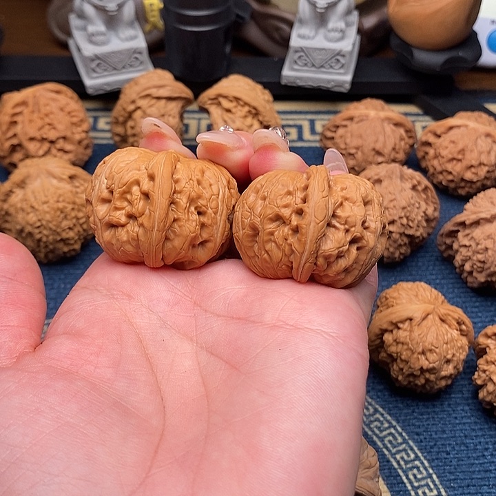 文玩核桃吊坠渡*元宝40修