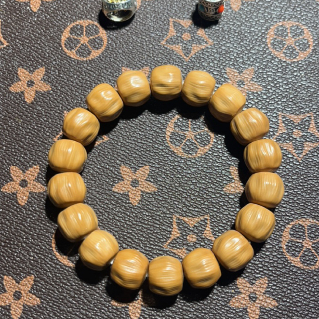 【山柏·全品奶酪酥猴头手串】无泡油 包红