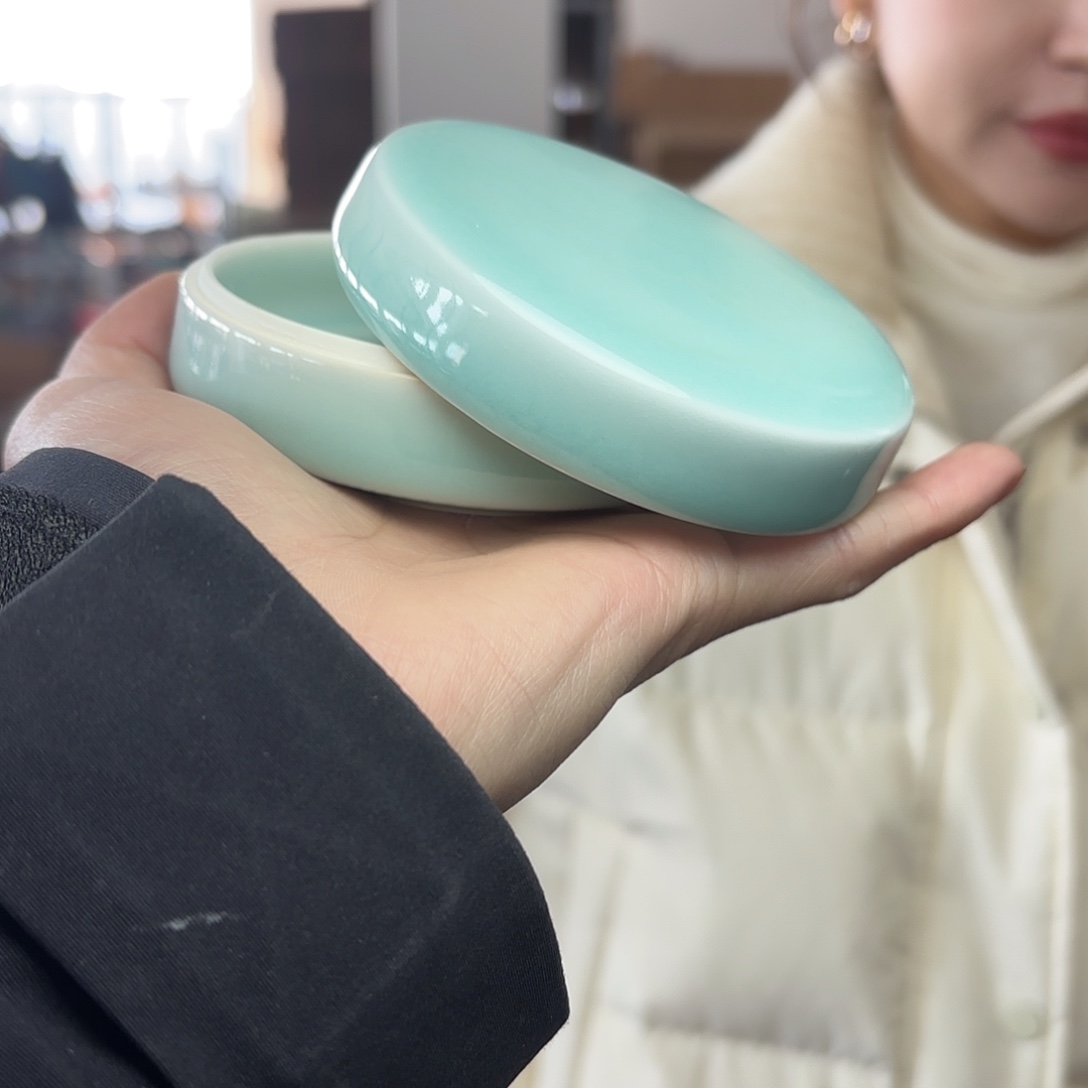 龙泉云间青瓷小米茶器