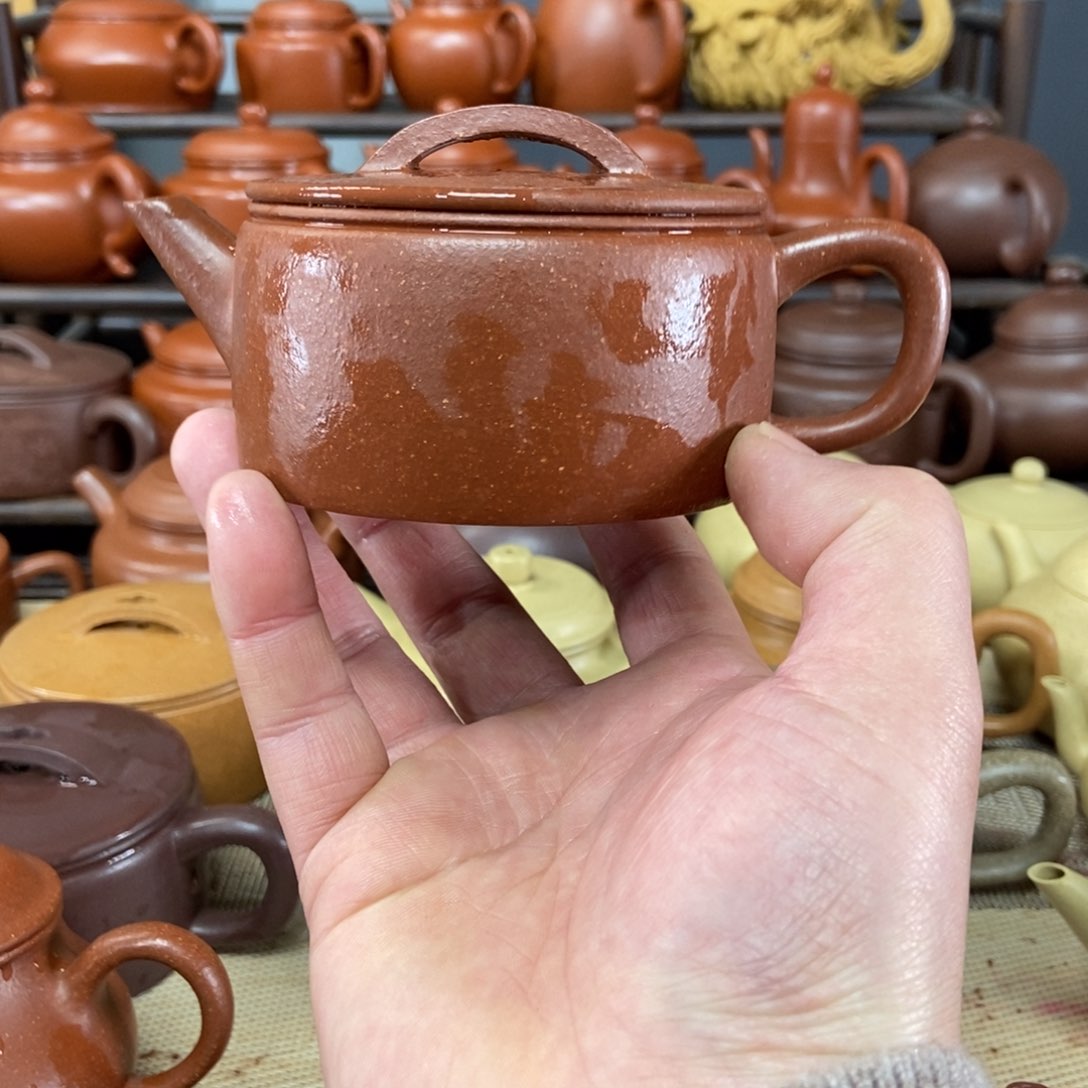 紫砂茶壶原矿降坡