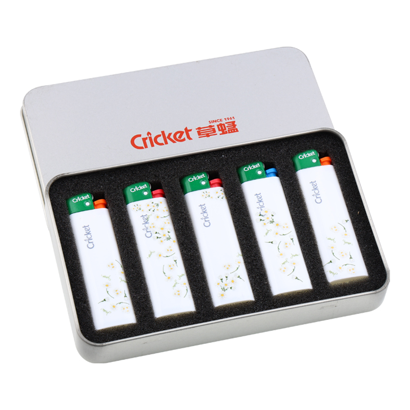 创意UV高颜值防爆打火机小雏菊款式适合送男女生礼物