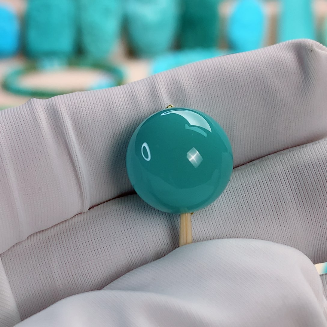 绿松石挂件未镶嵌