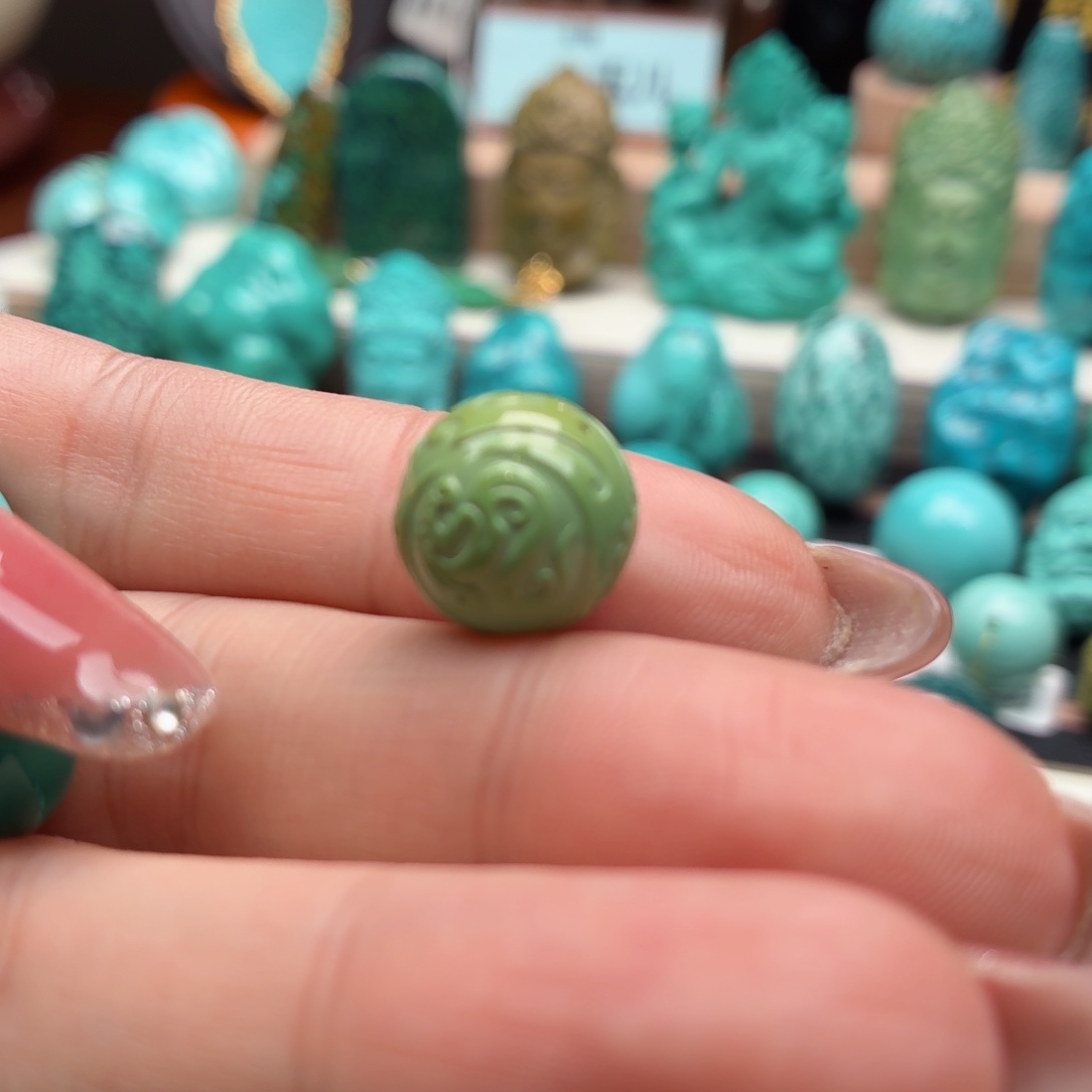 未镶嵌绿松石配饰兰*花