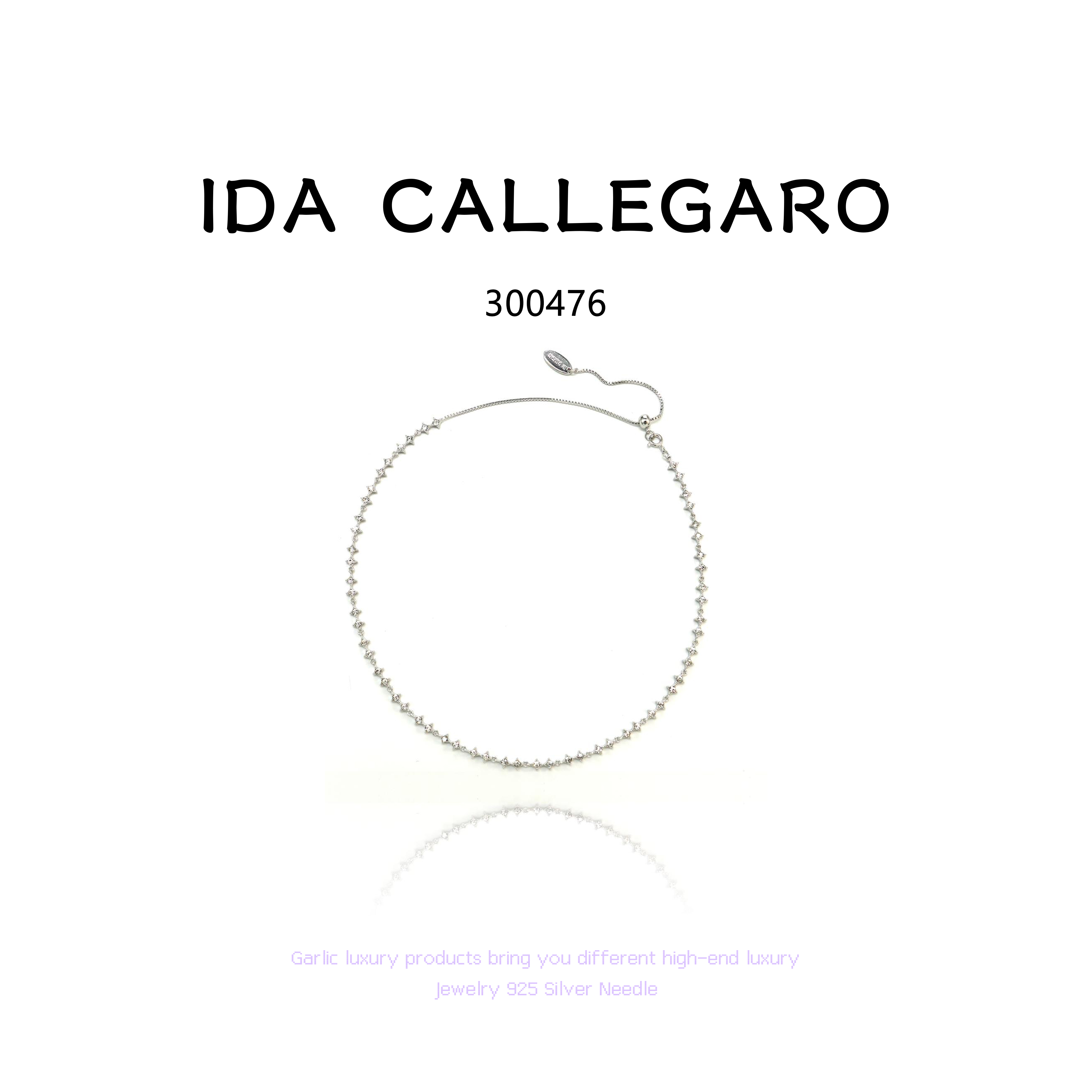 镀K金 IDA CALLEGARO项链~300476（40cm）