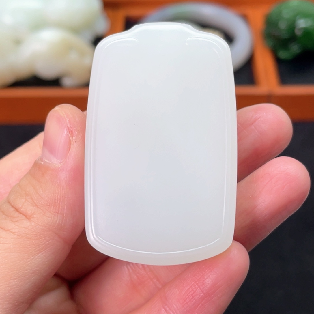 和田玉挂件未镶嵌