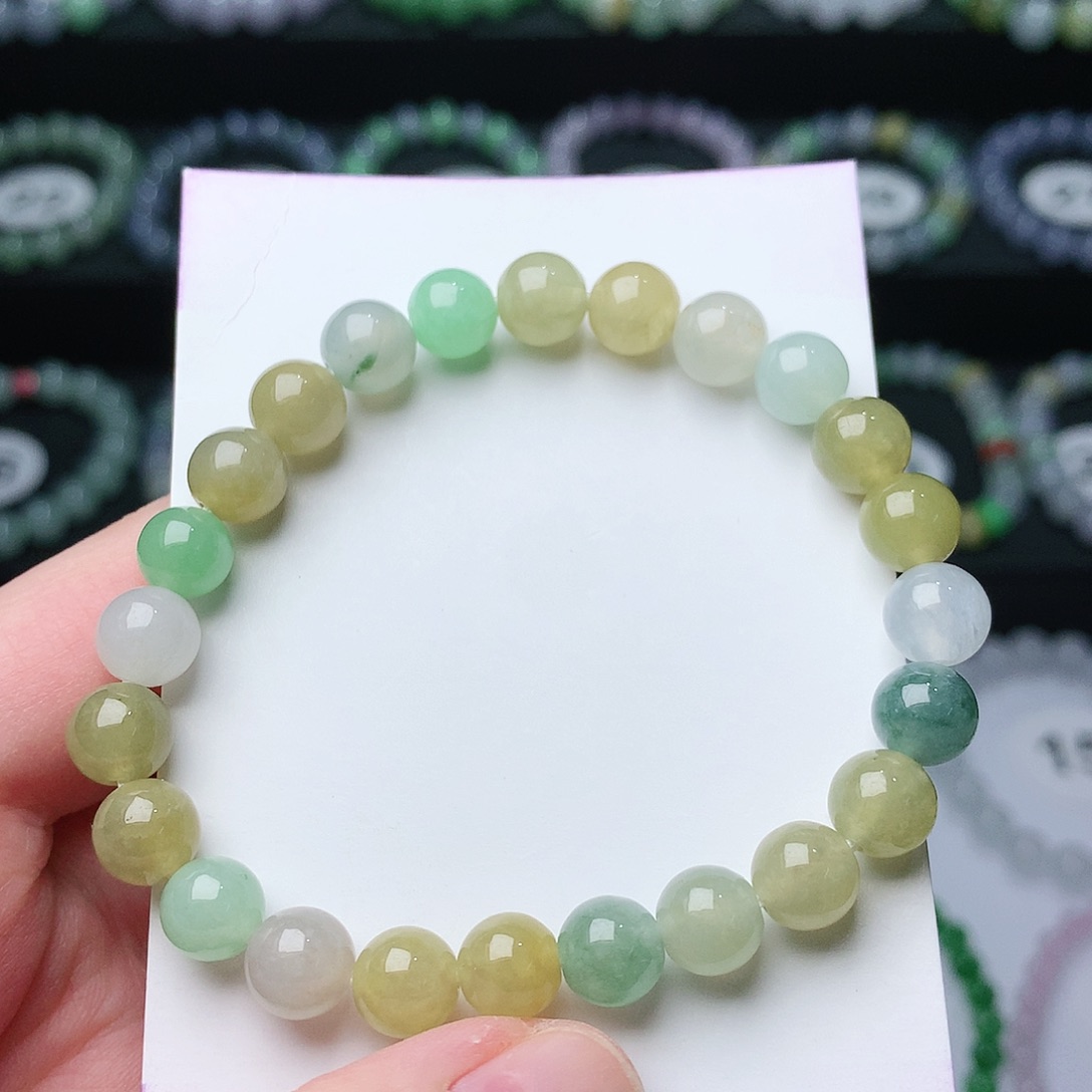 翡翠手链未镶嵌翡翠