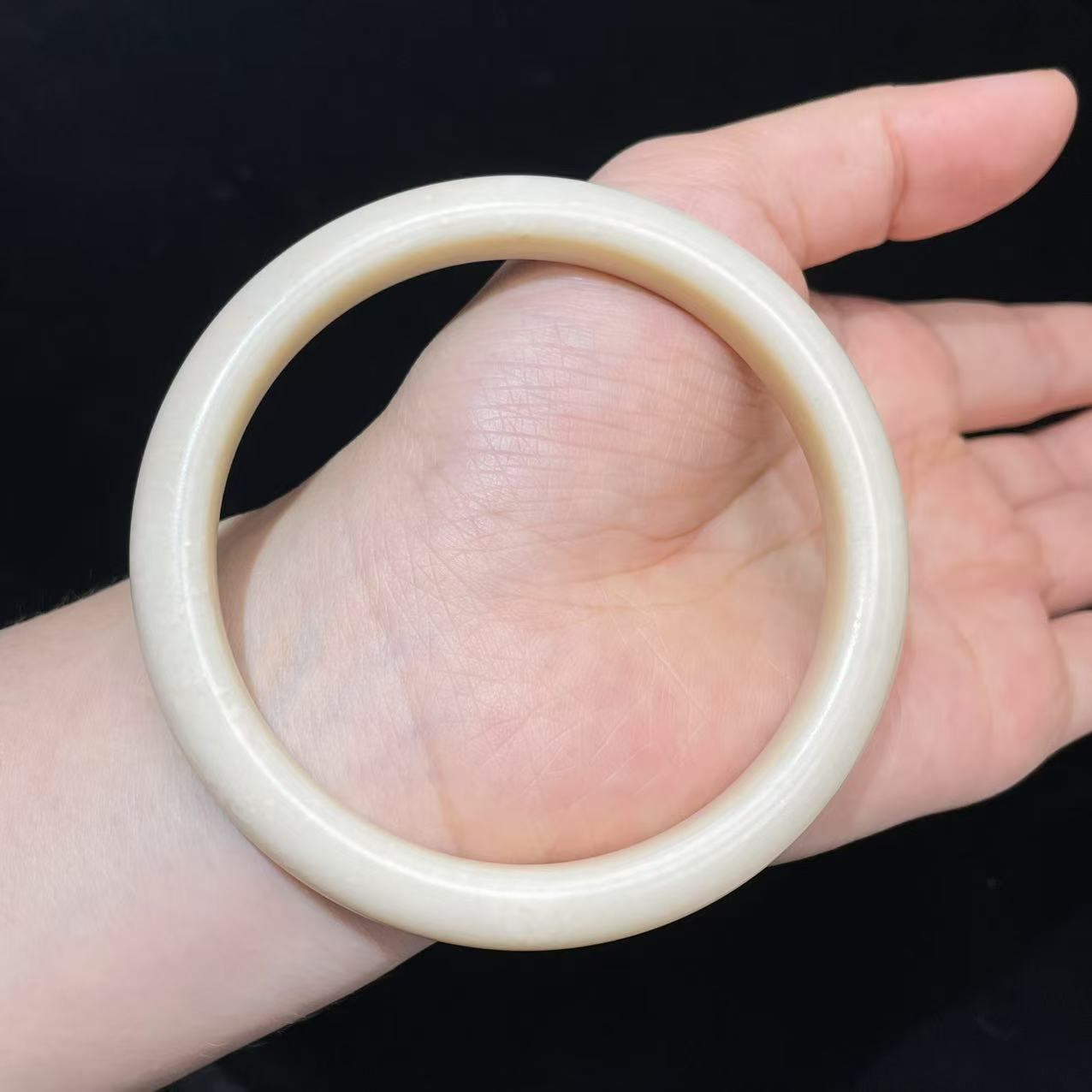 【云】和田玉手镯@k