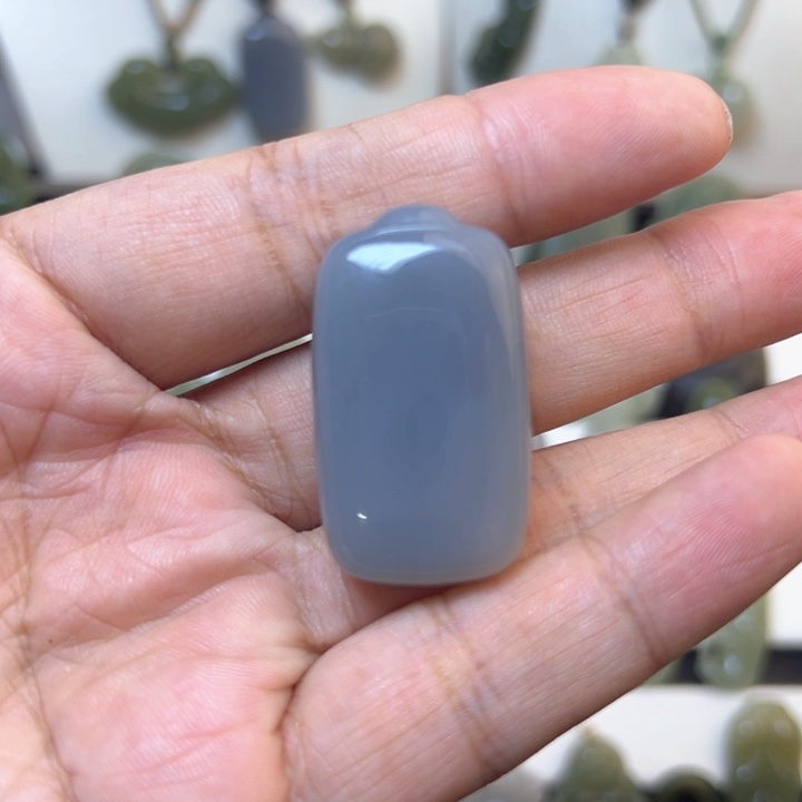 和田玉吊坠(不含链)未镶嵌666