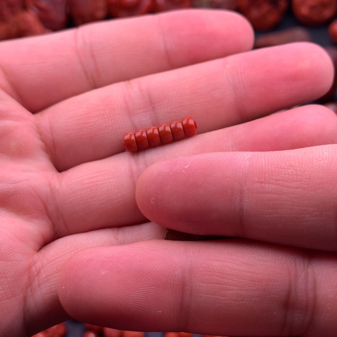 南红玛瑙未镶嵌川料精工隔片5.1mm