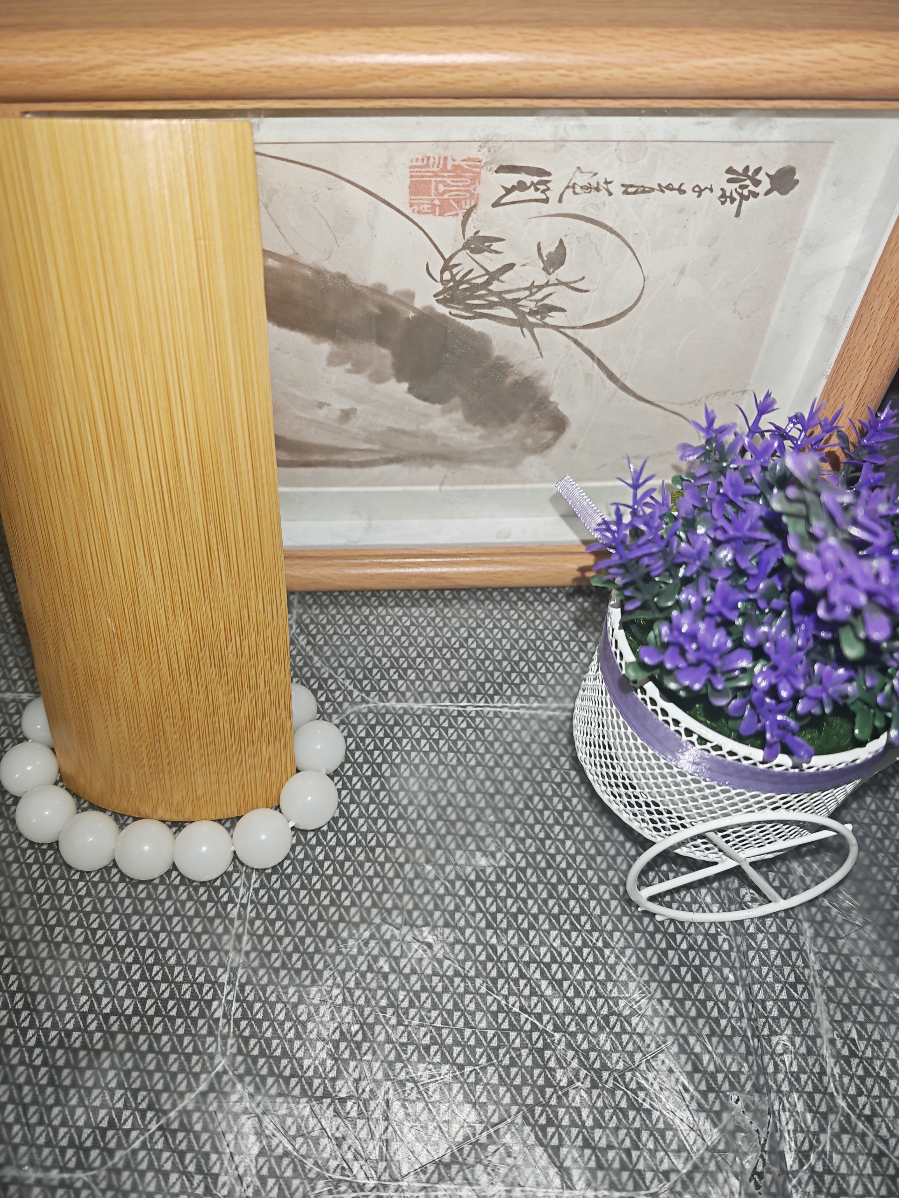 奶白卡16 竹具摆件细节对比图