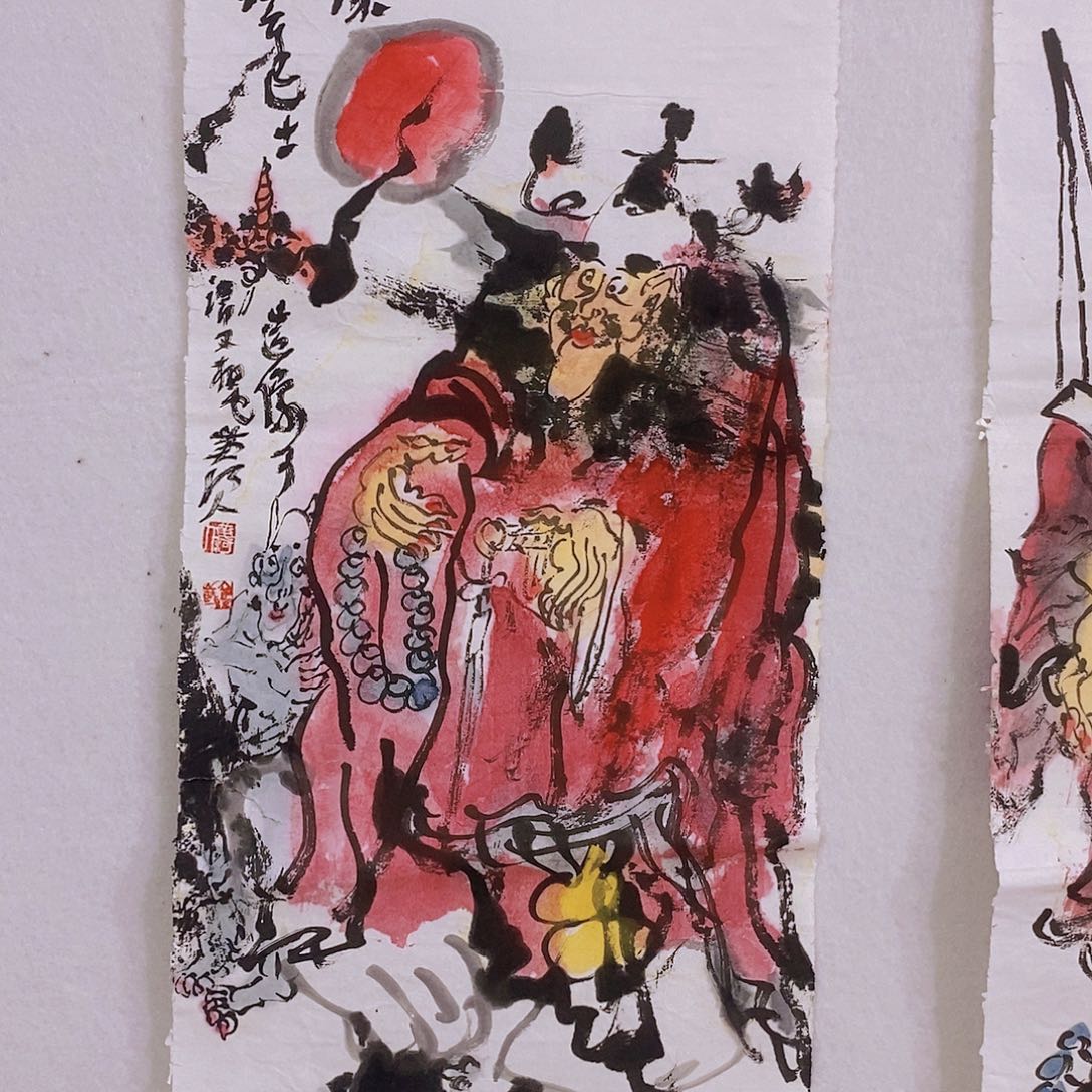 国画书画作品多次参加全国
