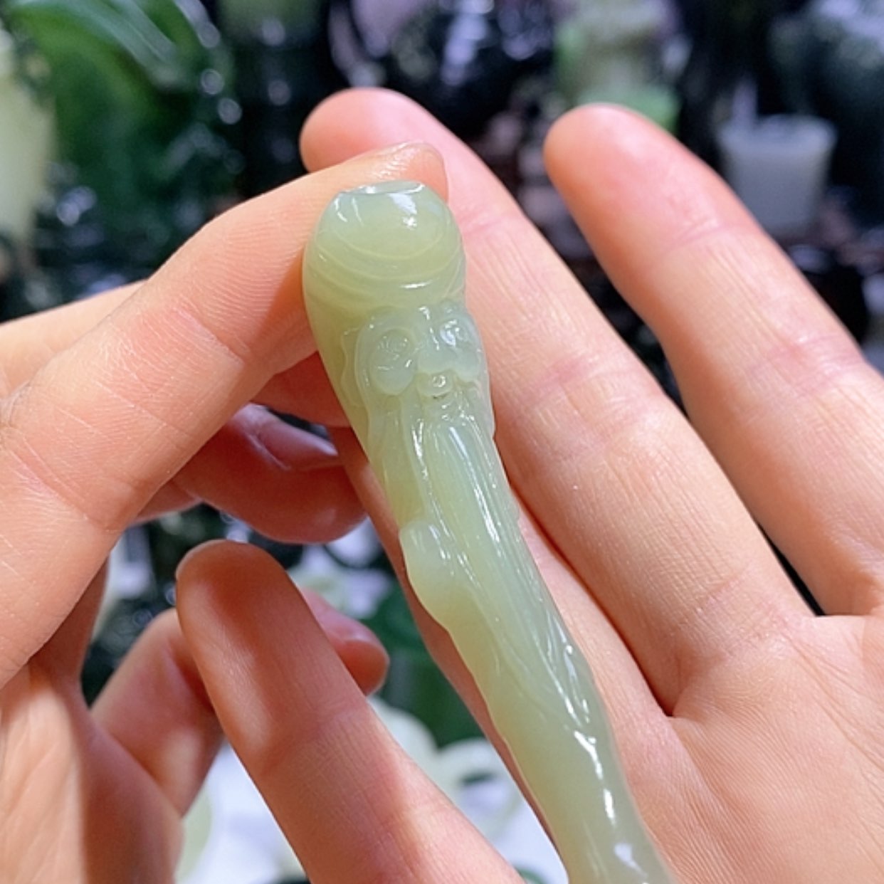 【闪购商品】和田玉把件未镶嵌烟嘴