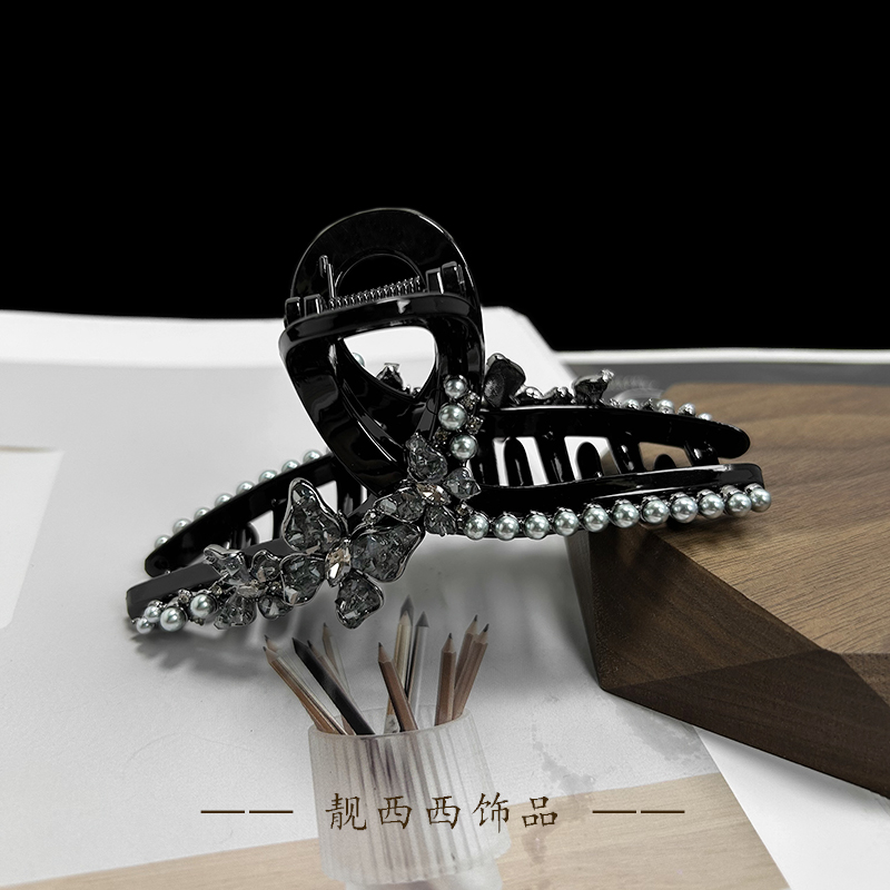 【LXX靓西西】8168抓夹11厘米气质时尚全盘抓夹