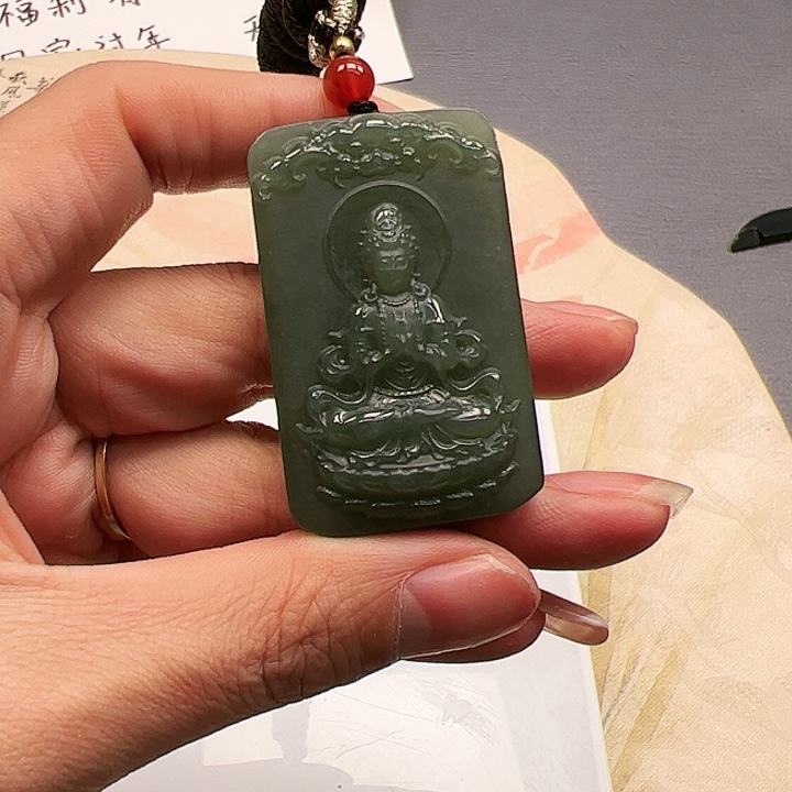 和田玉颈饰未镶嵌65
