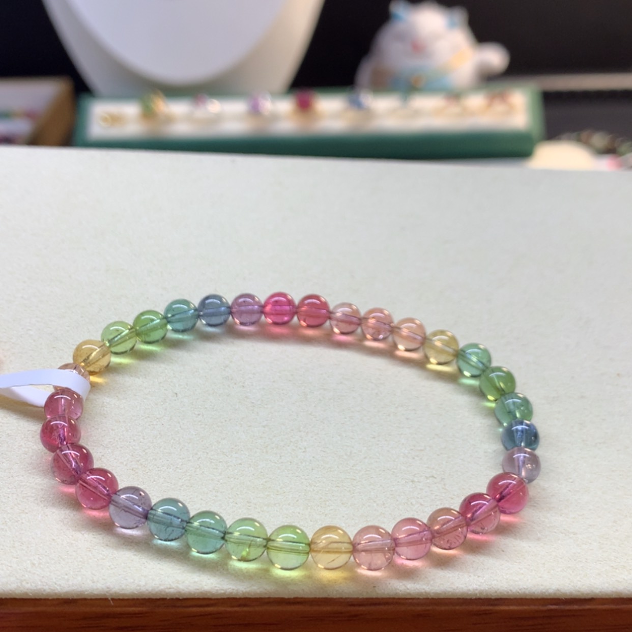 【闪购商品】碧玺手串未镶嵌人鱼色标5.8mm