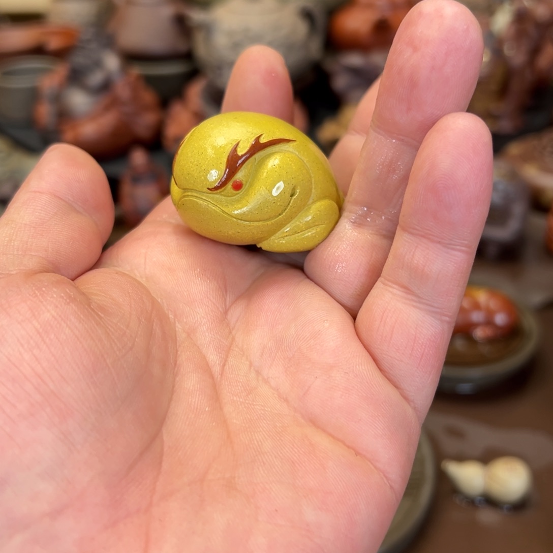 紫砂茶宠紫砂金蟾